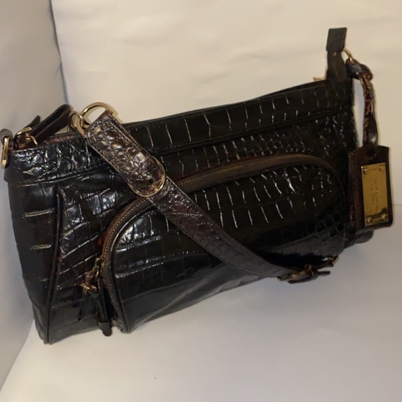 Charles David Vintage  Genuine Leather Purse | Alligator print - Picture 4 of 9